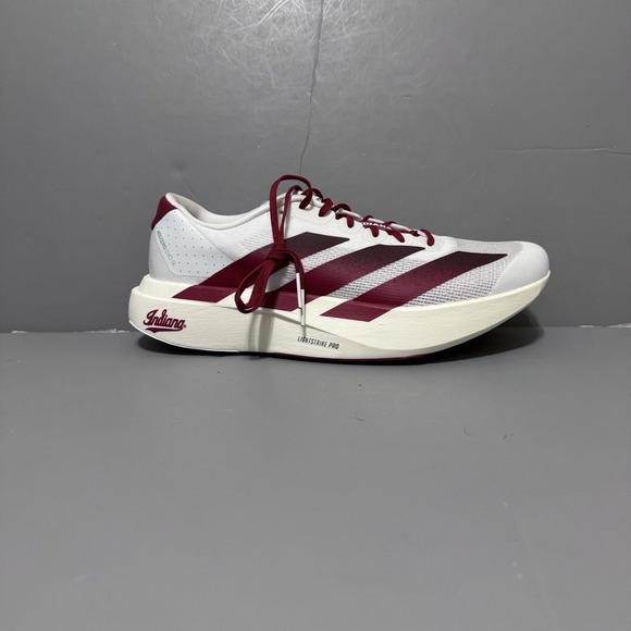 Size 10.5 adidas NCAA x Adizero EVO SL Indiana Hoosiers IU Mens Shoes JQ4576 main image 5